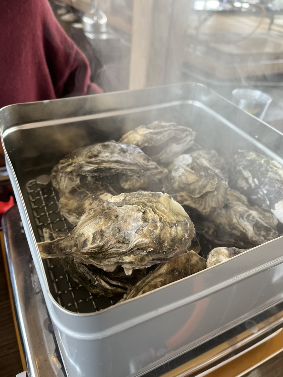 牡蠣の季節になりました。